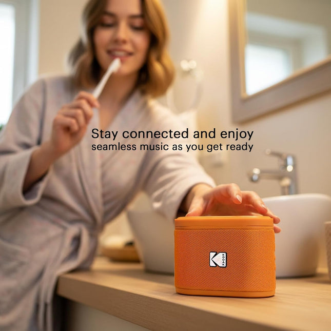 Parlante Kodak Soundbrix Naranja, B0DQVB3QN5