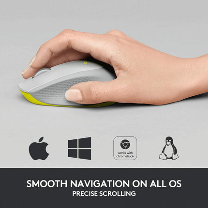 Mouse Logitech M280 | Inalámbrico con Receptor USB | Diseño Ergonómico