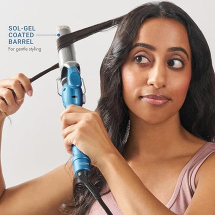 Rizadora BaByliss Nano Titanium | 1” (25mm) | Barril Cónico | Tecnología Sol-Gel | Profesional