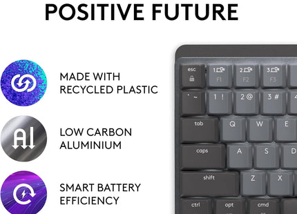 Teclado Logitech MX Mechanical Mini | Mecánico Bluetooth Español | 920-010846