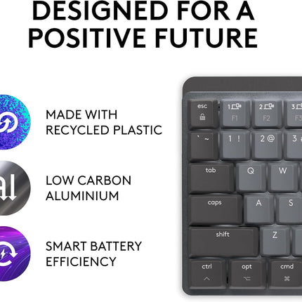 Teclado Logitech MX Mechanical Mini | Mecánico Bluetooth Español | 920-010846
