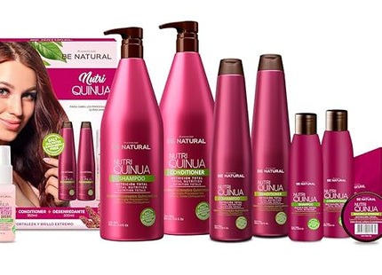 Shampoo Nutritivo Quinua Placent Life | 1000ml | Nutrición intensiva para cabello debilitado y sin vida