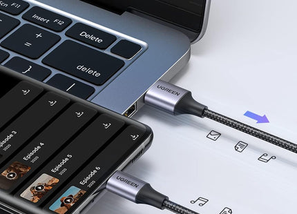 Cable USB-A a USB-C UGREEN US288, 60126