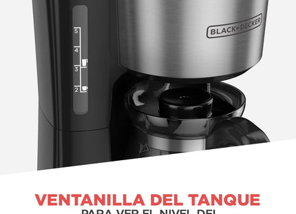 Cafetera Black+Decker, CM0755S
