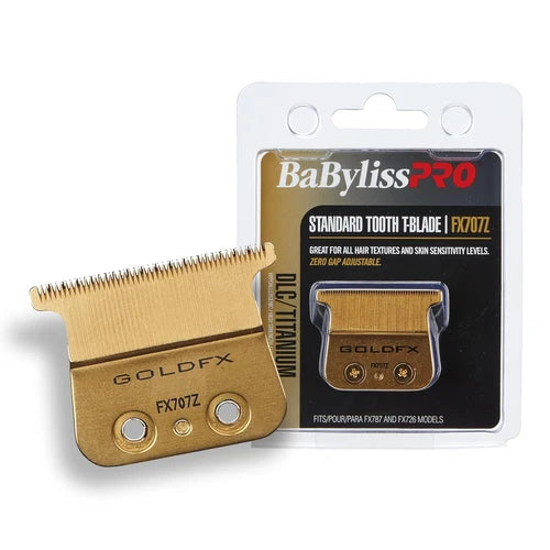 Barberology Cuchilla dorada de repuesto, FX707Z
