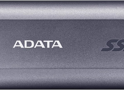 Disco Duro Externo Sólido ADATA SC750 | 500GB | USB 3.2 Gen2 | Hasta 1,050/1,000 MB/s | Conector Tipo-C Retráctil | SC750-500G-CCBK