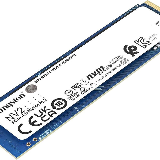 Disco Duro Interno Kingston NV2 SNV3S/2000G | 2TB | SSD | PCIe 4.0 NVMe | M.2 2280