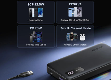 Power Bank UGREEN 10000mAh PB311, 25742