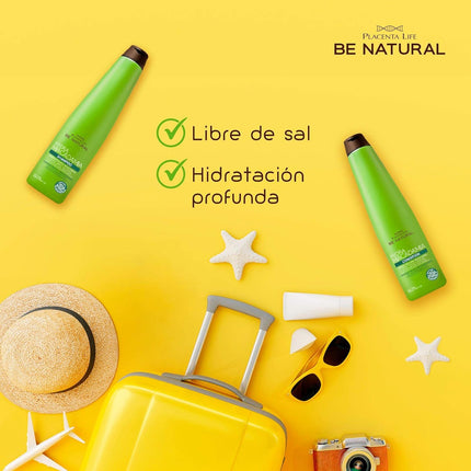 Acondicionador Hidratante Macadamia 350ml Placent Life | Para nutrir e hidratar profundamente tu cabello
