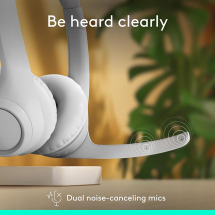 Headset Logitech Zone 300 | Inalámbrico | Bluetooth | Micrófono con Cancelación de Ruido