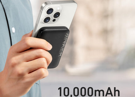Anker Batería Magnética 334 MagGo 10000mAh Negro, A1642