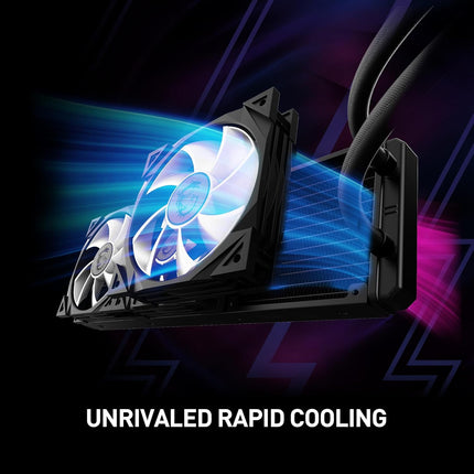 Enfriamiento Líquido MSI MPG CoreLiquid D240 | Ventiladores ARGB | Negro