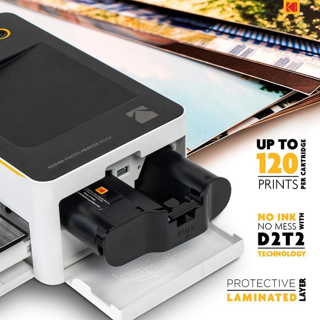 Impresora Portable Kodak  Dock & Wi-Fi, KODPD450WUSYW