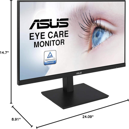 Monitor 27” ASUS VA27DQSBY | FHD 1920x1080 | 75Hz | DP | HDMI | Plano | Slim