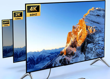 Cable HDMI UGREEN HD107 completo mostrando longitud de 1 metro