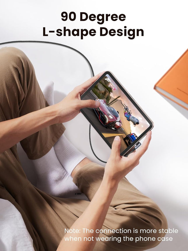 Cable USB-C Angulado 2M UGREEN US323, 70531