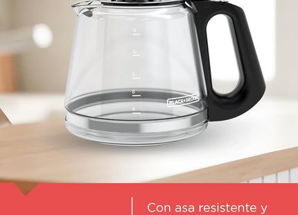 Cafetera Black+Decker, CM1110B-LA