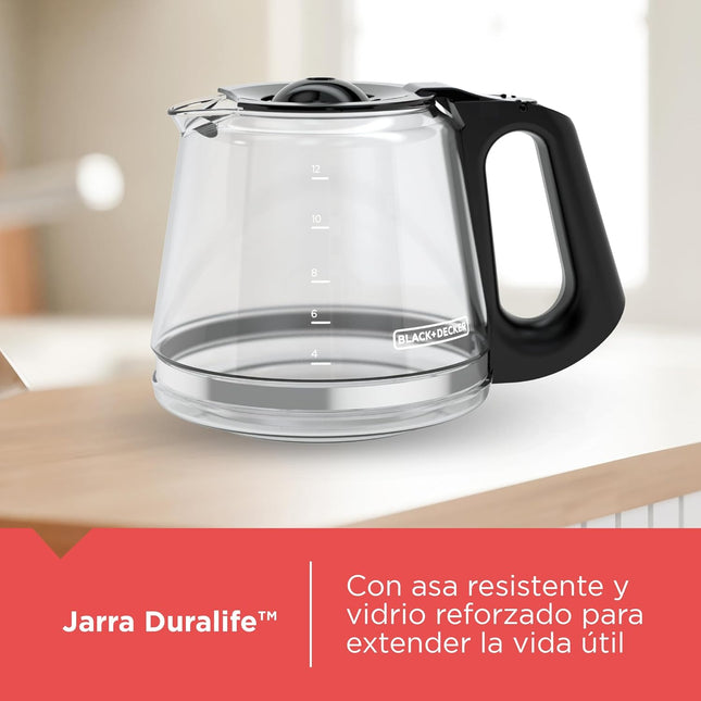 Cafetera Black+Decker, CM1110B-LA