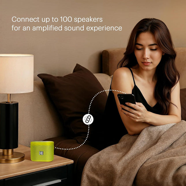 Parlante Kodak Soundbrix Amarillo Yellin, B0DQVDFXZH