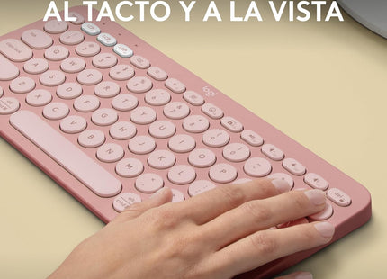 Teclado Logitech Pebble Keys 2 K380S | Inalámbrico | Bluetooth | Español