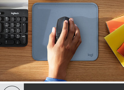 Mouse Pad Logitech Studio Series | Superficie Antideslizante | Resistente a Salpicaduras
