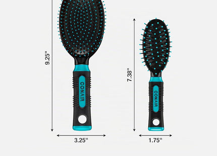 Conair set de 2 cepillos desenredantes, 95114Z