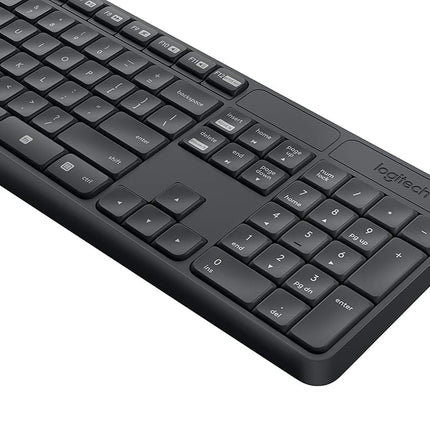 Teclado y Mouse Logitech MK235 | Inalámbrico | USB | Diseño Compacto