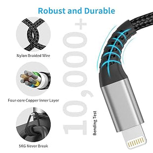Cable USB-C a Lightning Oraimo MagCable | 2.22A | 1 m | Magnético | Carga Rápida