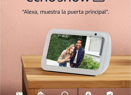 Amazon Echo Show 5 (3ra Gen) | Pantalla Táctil 5.5” | Alexa Integrada | Cámara para Videollamadas
