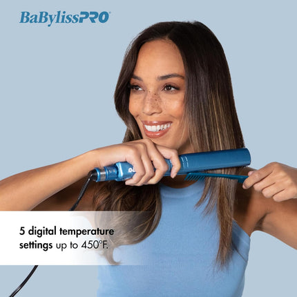 Plancha Nano Dual Ionic 1” BaByliss | Para cabello normal a grueso | Tecnología Dual Ionic | Temperatura Ajustable