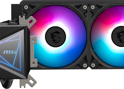 Sistema de enfriamiento líquido MSI MAG CoreLiquid I240 con radiador 240mm y ventiladores RGB