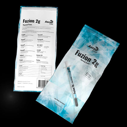 Pasta Térmica AeroCool Fuzion 2G | 2 Gramos | Alta Conductividad Térmica
