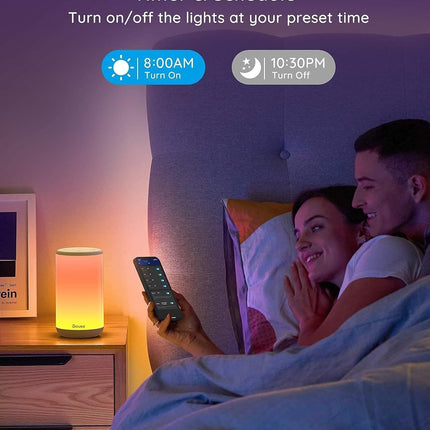Lámpara de Mesa Govee Aura Smart Table Lamp H6052 | RGBWW | Control por App y Voz