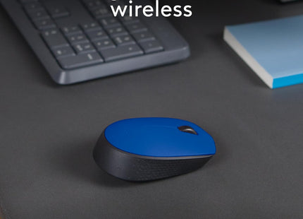 Mouse Logitech M170 | Inalámbrico | Receptor USB | 1000 DPI | Diseño Ambidiestro