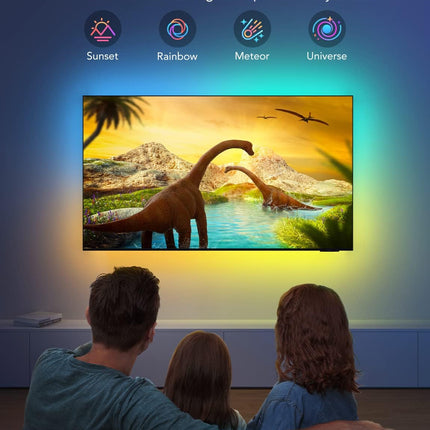 Tira de Iluminación LED Govee H61780A1 | TV Backlight 3 m | RGBIC | Wi-Fi + Bluetooth