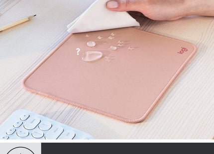 Mouse Pad Logitech Studio Series Darker Rose | Superficie Suave | Base Antideslizante