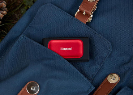 Disco Duro Externo Kingston XS1000 SXS1000R/2000G | 2TB | SSD | USB 3.2 Gen 2 | 1050MB/s Lectura | 1000MB/s Escritura