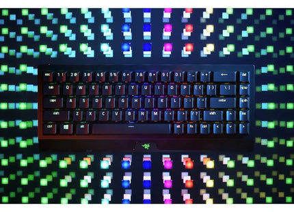 Razer BlackWidow V3 Mini HyperSpeed Teclado Gaming Mecánico 65% RGB Español Switch Amarillo USB-C Negro