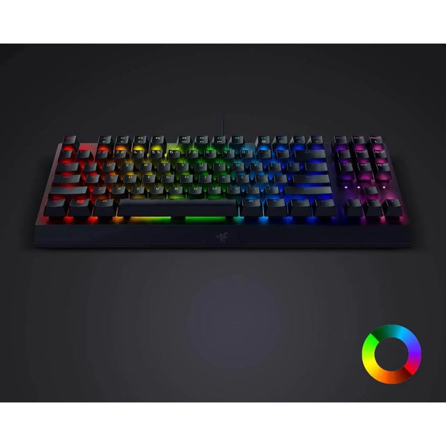 Razer BlackWidow V3 Mini HyperSpeed Teclado Gaming Mecánico 65% RGB Español Switch Amarillo USB-C Negro
