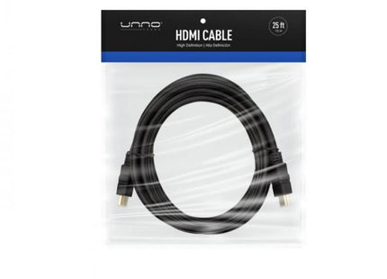 CABLE UNNO TEKNO HDMI 7.5M /25FT CB4125BK