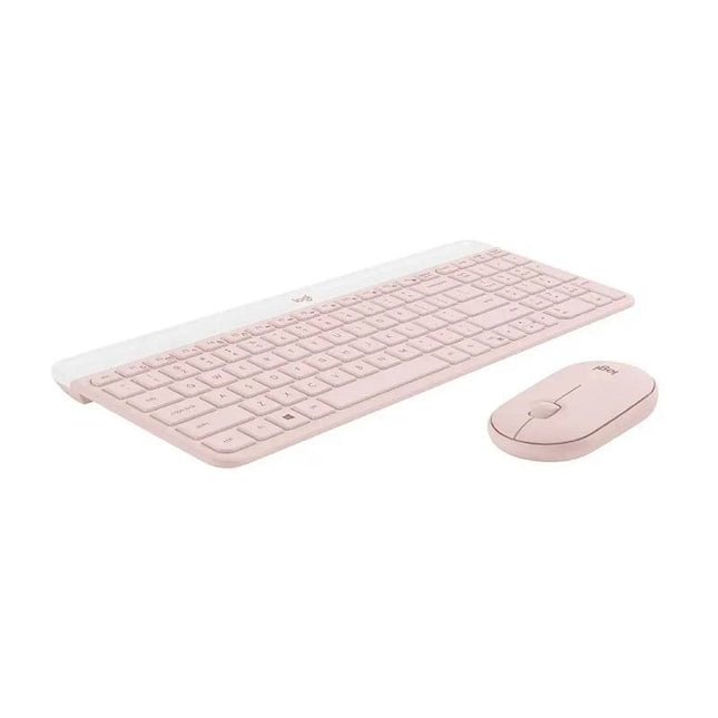 Teclado y Mouse Logitech MK470 Slim Combo Rose | Inalámbrico | Español