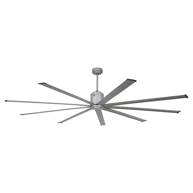 Westinghouse Ventilador de techo industrial 96 pulgadas 72896 plata