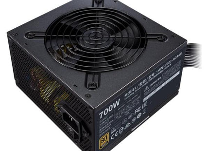 Fuente de Poder Cooler Master MWE 700W Bronze V2 | 80 PLUS Bronze | No Modular | 120mm HDB Fan | MPE-7001-ACAAB-US
