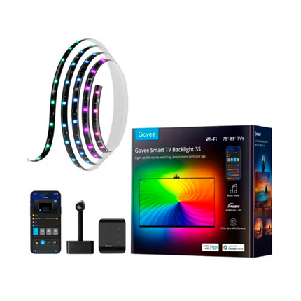 Luces Govee TV Backlight 75-85” Govee H6098AD2 | Ajustable | Cambio de Color | Control por App y Voz