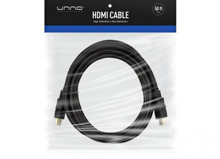 CABLE UNNO TEKNO HDMI 15M / 50FT CB4150BK