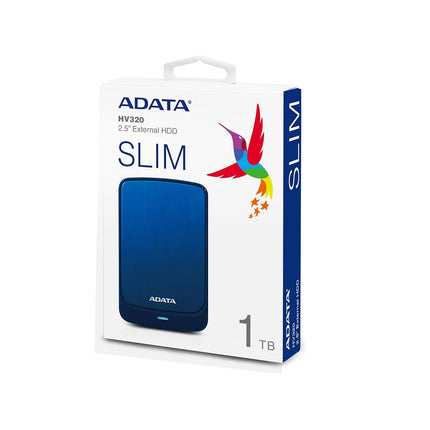 HD Externo ADATA HV320 | 2TB | USB 3.1 | 2.5”