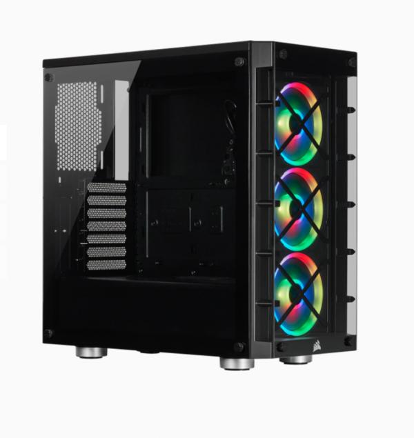 Case Corsair iCUE 465X RGB | Mid Tower | Vidrio Templado | Black