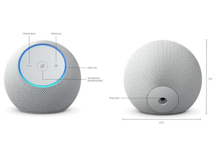 Amazon Bocina Echo Dot Max con Alexa+ Gris, 840414652774