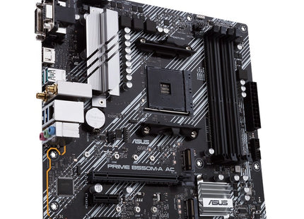 Tarjeta Madre ASUS Prime B550M-A AC | Micro ATX | DDR4 | Wi-Fi 6 | PCIe 4.0