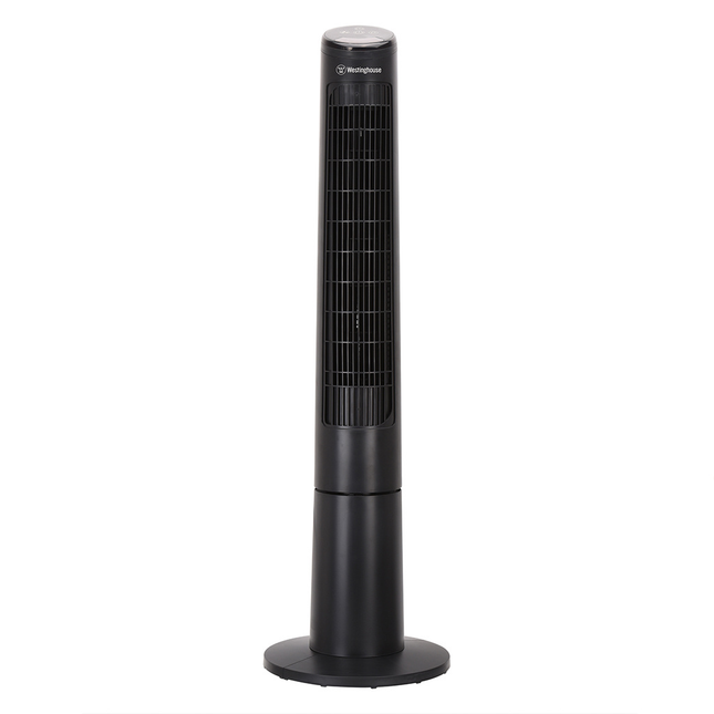 Westinghouse 79021 Ventilador de Torre 40" Negro 40 W con Control Remoto y Temporizador
